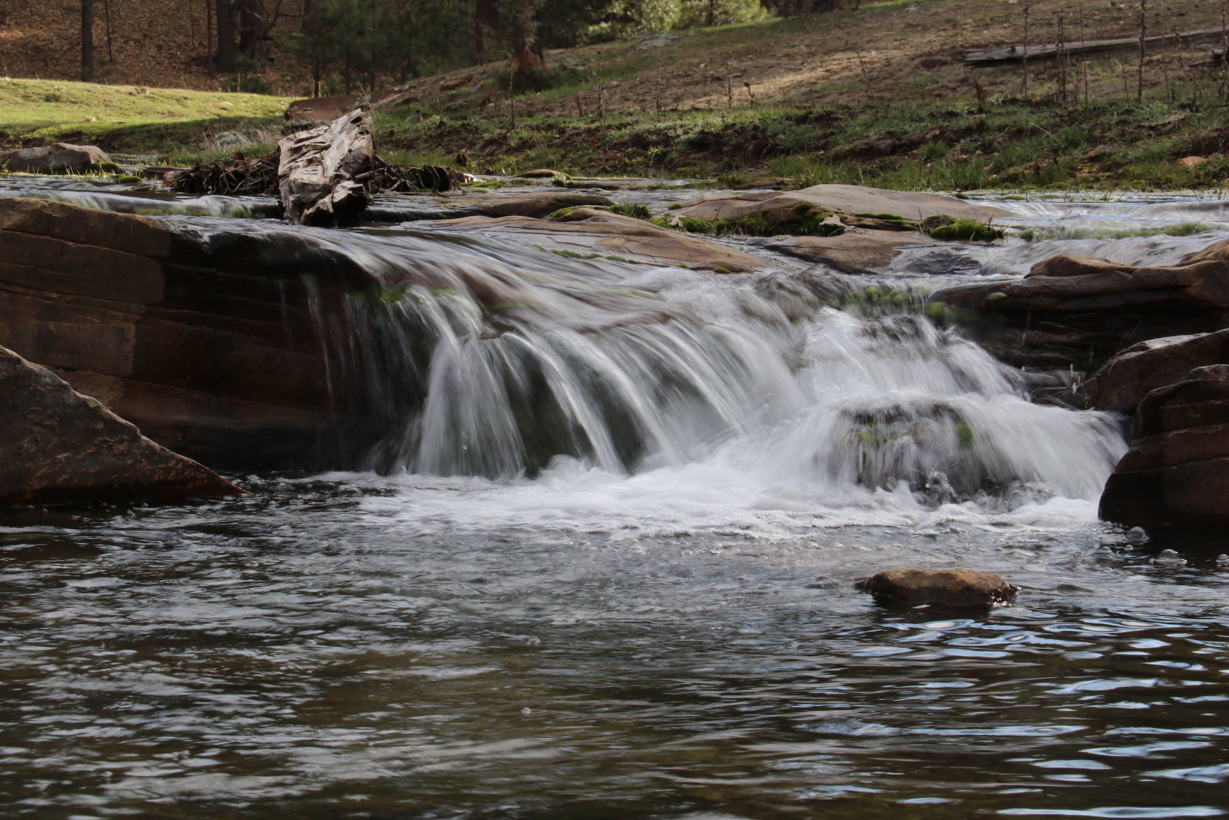 End of story creek shot - Clover Creek spillover